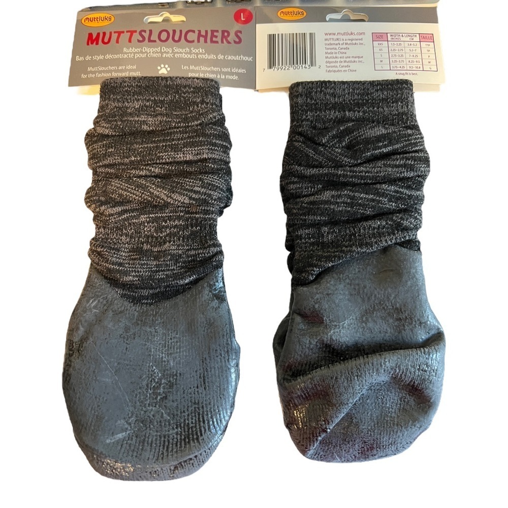 NEW MuttLuks Mutt Slouchers for Dog Socks